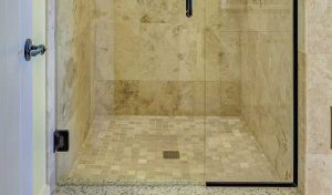Tile Floor in Shower