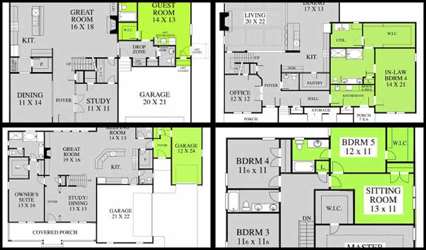 House plan with mother in law suite Home Design Ideas