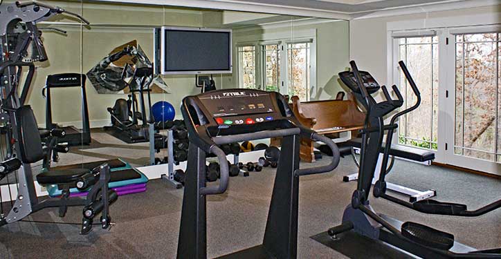 Designing a Professional Home Gym - Happy Haute Home